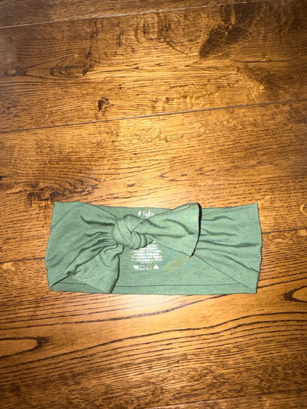 Kyte Baby Green Bamboo Bow 3-6 Month
